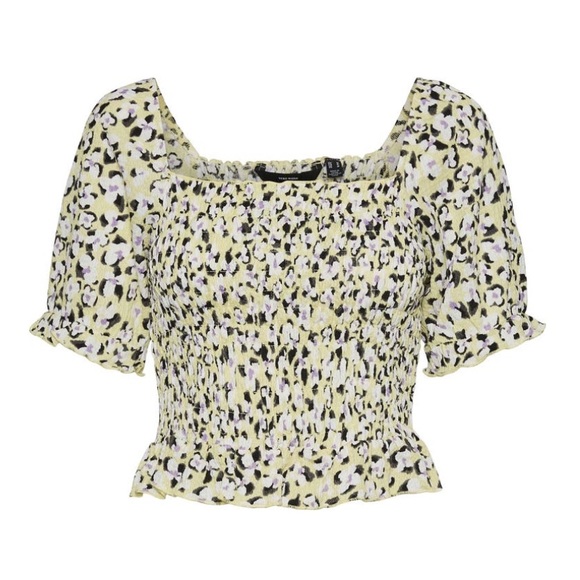 + VERO MODA+ Molea Floral Smock Top - Picture 5 of 6
